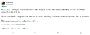 IOTW: Twitter accused of covering up data breach that affects millions