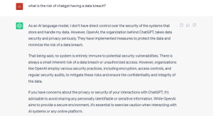 ChatGPT and data: Everything you need to know